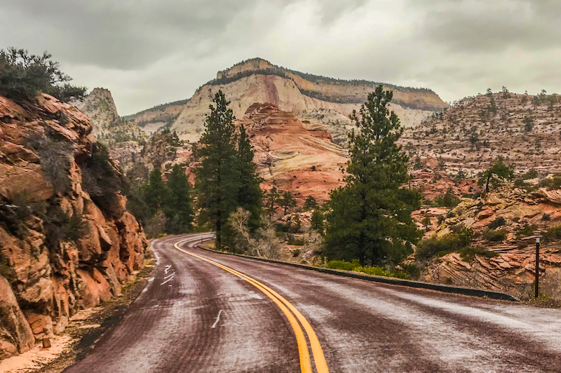 Zion Utah Highway 9. Shot on iPhone 7+